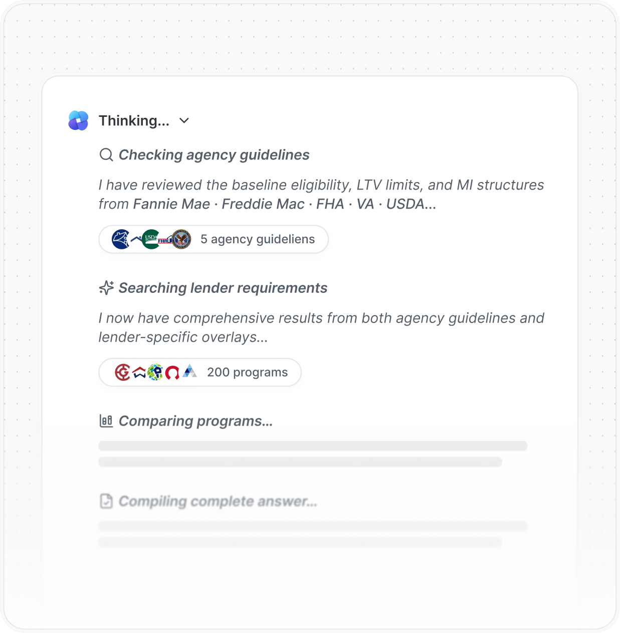 Built-in guideline overlays.