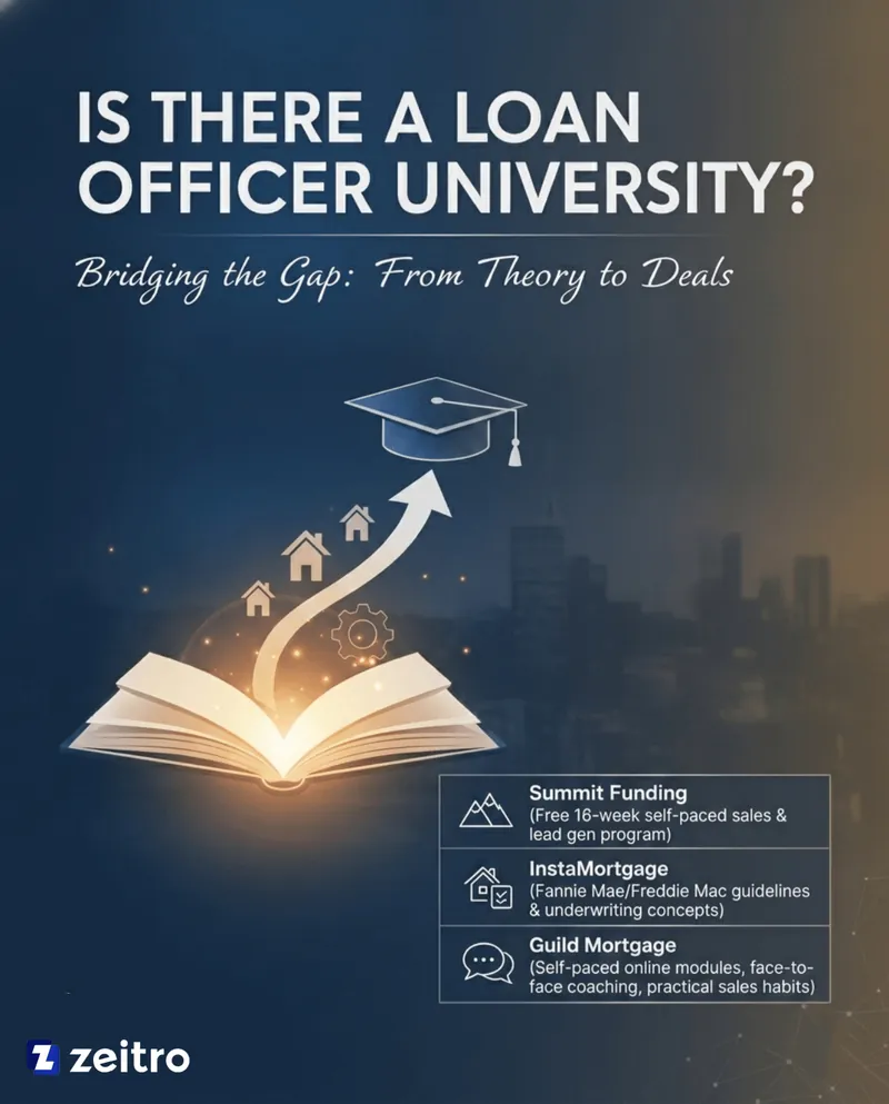 Is There a Loan Officer University?