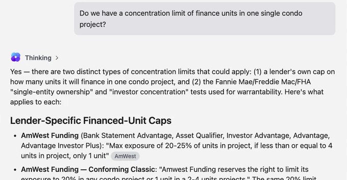 A Zeitro Strata answer with the guideline passages it cited